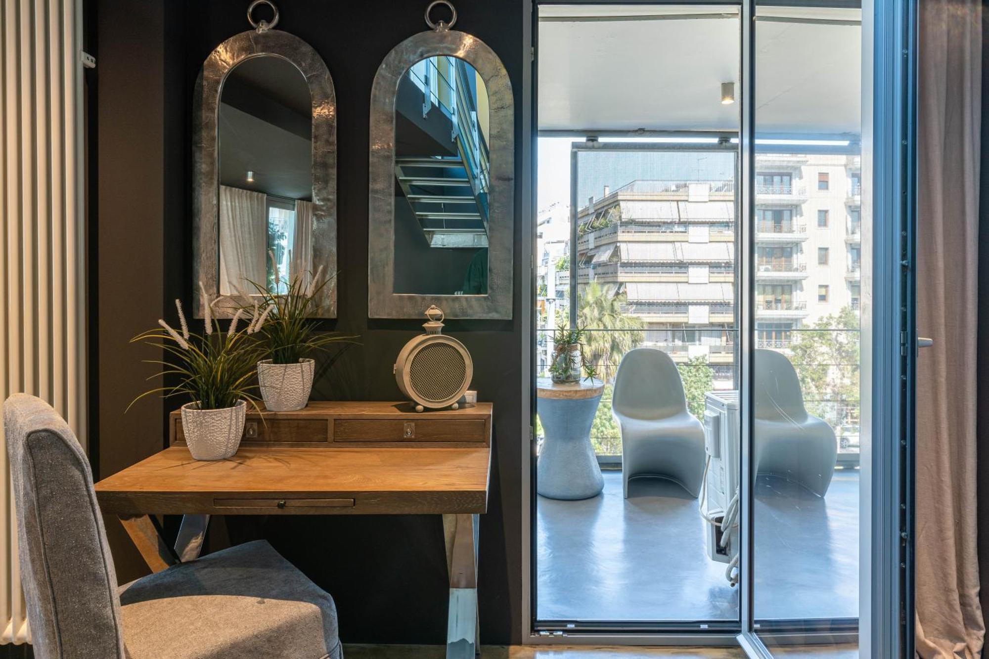 Ma Maison No5 Penthouse Loft, Private Heated Pool, Acropolis View, Ultra High Speed Internet 300 Mbps, Short Walk To Acropolis, Parking Upon Request, 1' From Metro Athens Ngoại thất bức ảnh